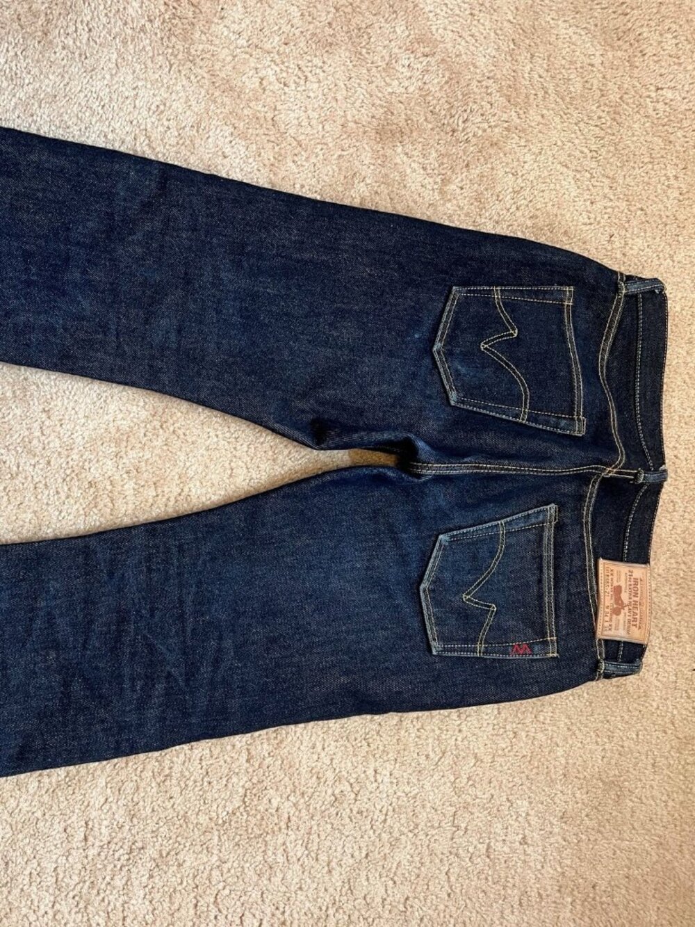 Iron Heart IH-666S-21 21oz size 34 (~35.5 x 29 actual)